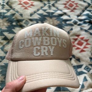 NWOT ‘Makin’ Cowboys Cry’ Trucker Hat